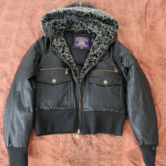 Genuine Leather Coat - House of Dereon, Beyonce - Picture 2 of 10